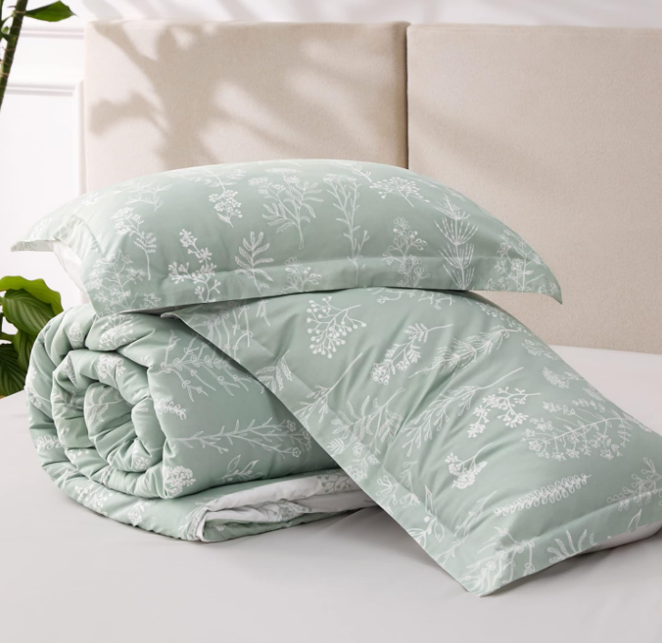 Printed Comforter Set Queen