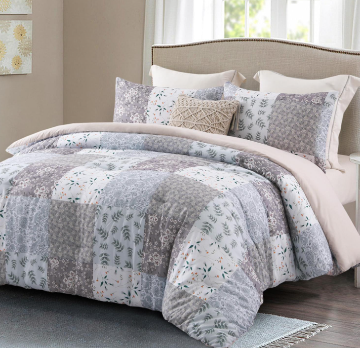 Printed Comforter Set Queen