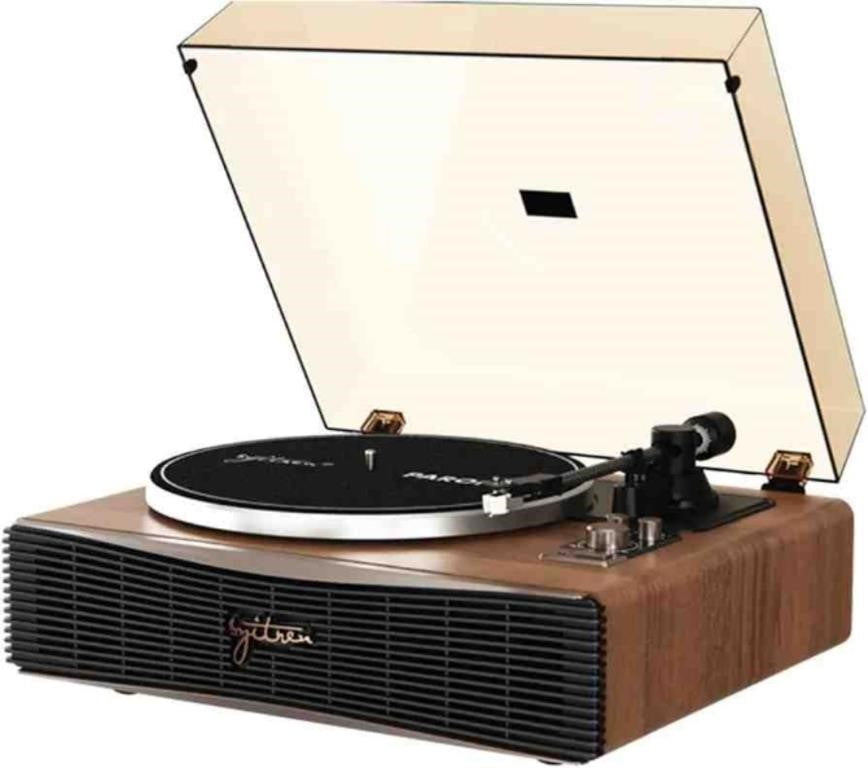 Syitren Paron Record Player Vintage Turntable