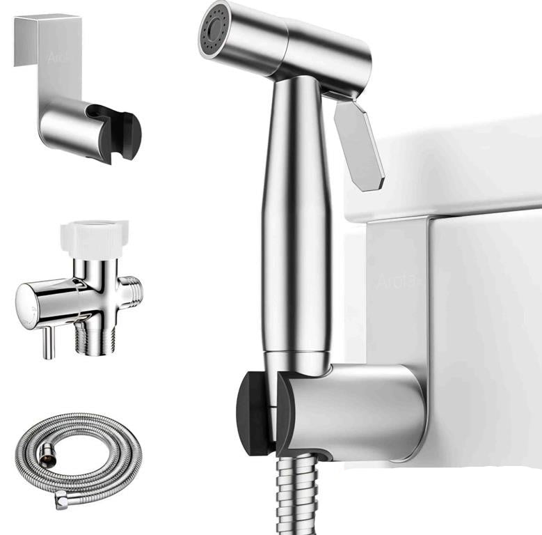 Arofa Handheld Bidet Sprayer for Toilet-Adjustable Water Pressure