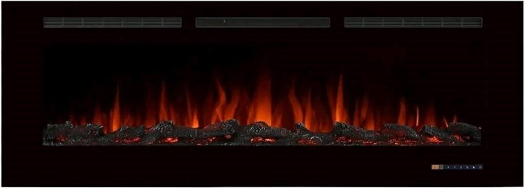 Valuxhome Electric Fireplace Recessed Heater w