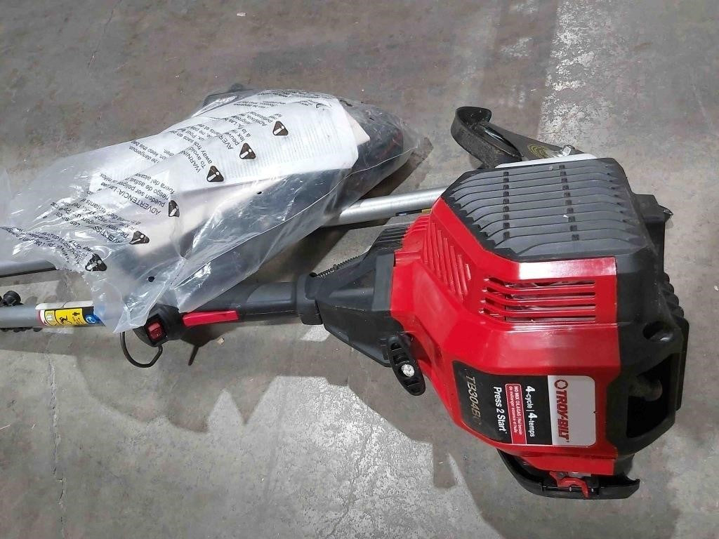 TROY-BILT Gas Powered Brushcutter - 30CC 4-Cycle Engine, (TB304BC) (41BD304S866)