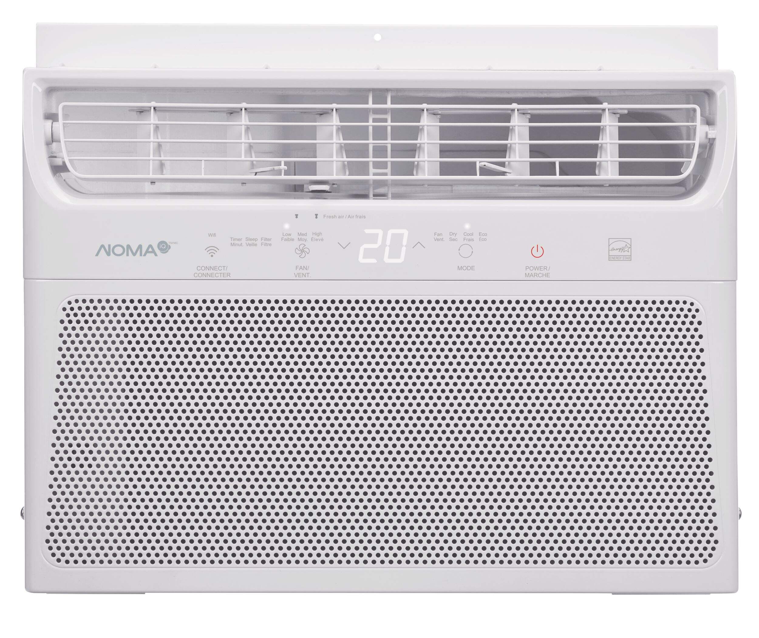NOMA iQ Smart ENERGY Air Conditioner/AC 12,000-BTU, White