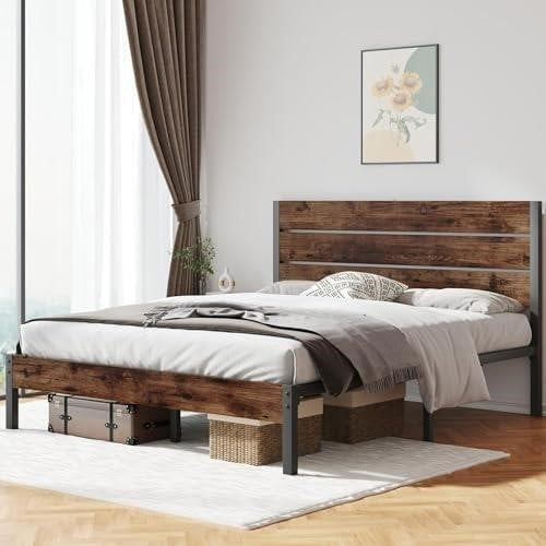 Queen Bed Frame with Headboard EM43154
