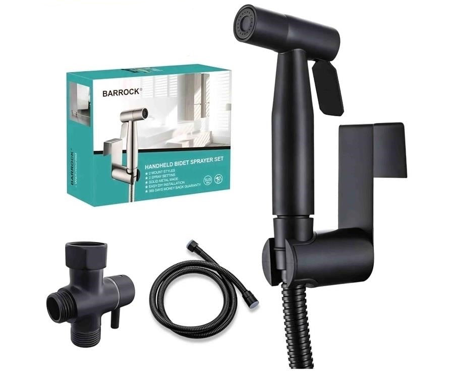 BARROCK Bidet Sprayer for Toilet, HBS03-P, Matte Black