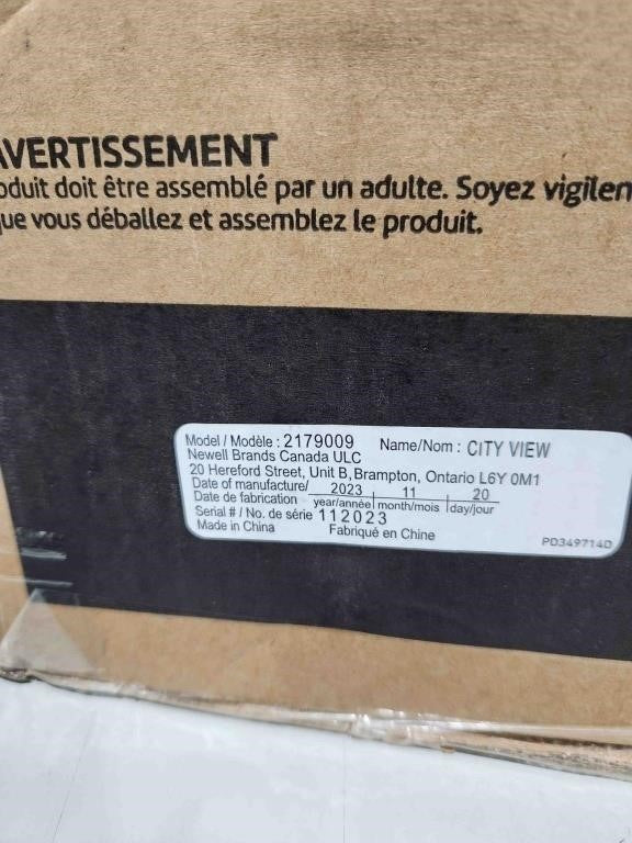 Baby Jogger City View Car Seat, 2179009,