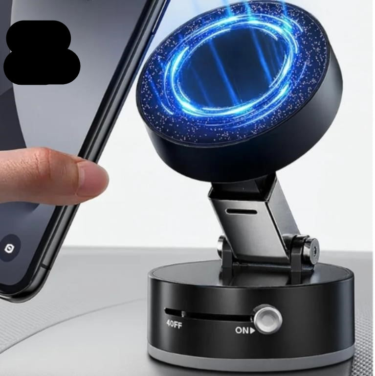 DOSTDR - Vacuum Suction, Foldable Magnetic Phone Holder,