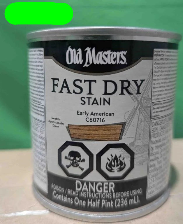 Old Masters C60716 Fast Dry Stain Early American