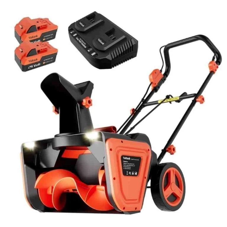 VOLTASK 48V Cordless Snow Shovel 20-inch