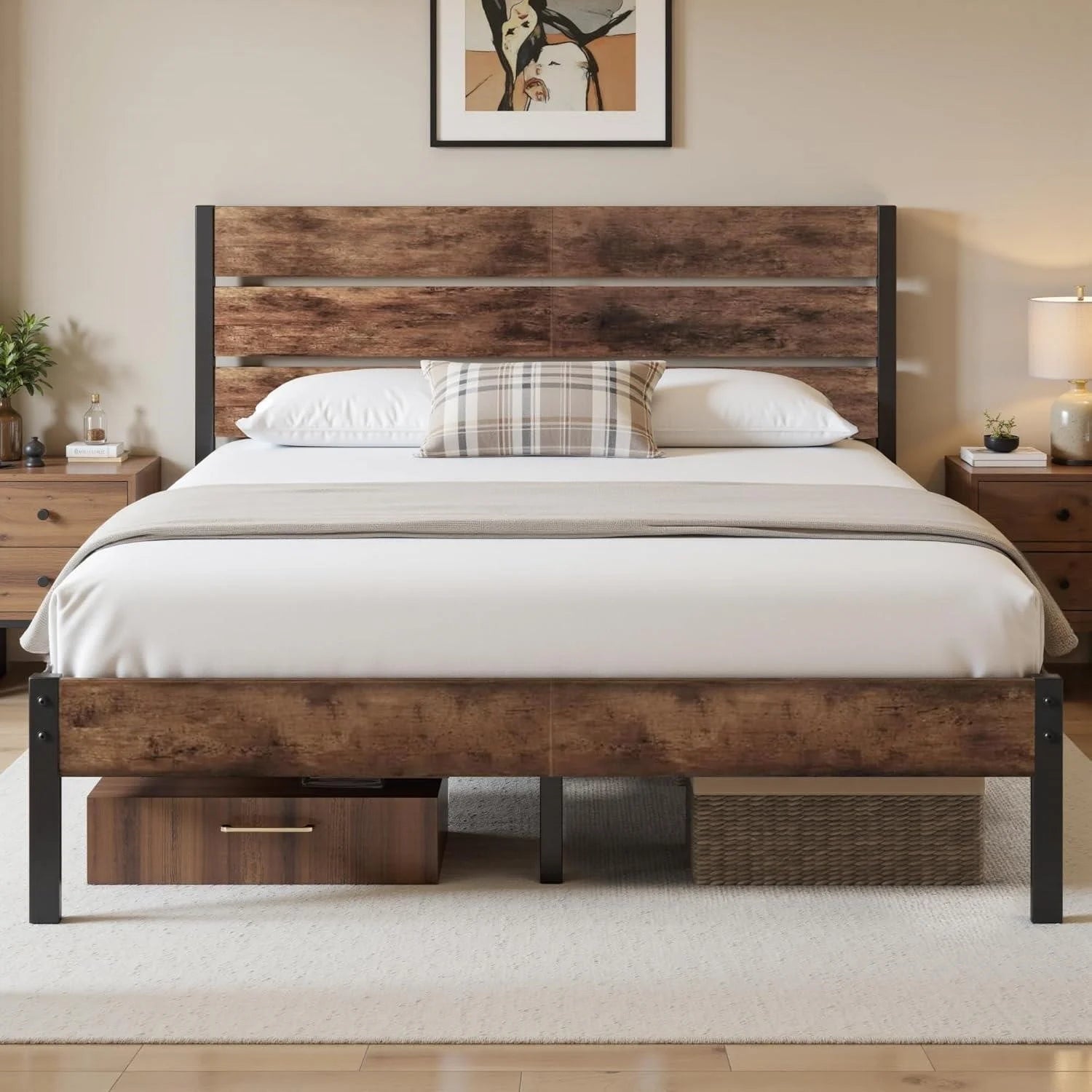 Queen Size Bed Frame EM44352