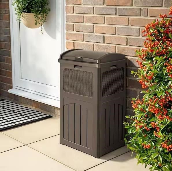 Outdoor Plastic Trash Can ER45815