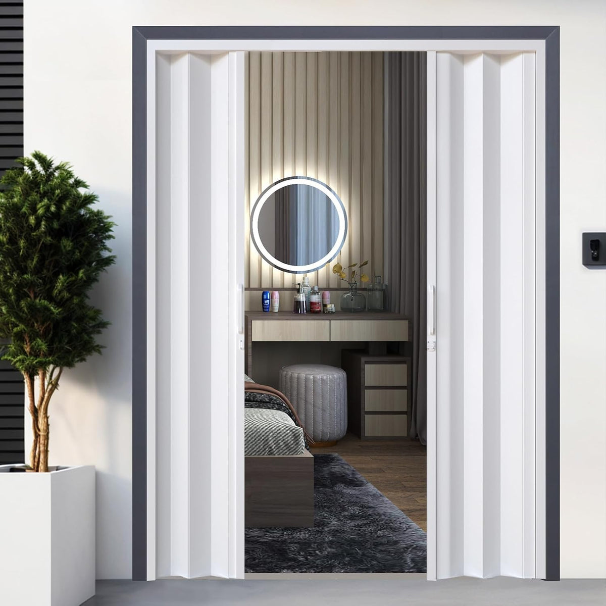 NeatiEase Accordion Door 60x80in,