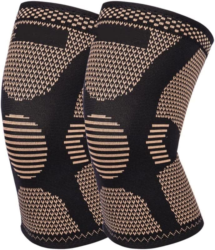 XRUFY Copper Knee Brace For Running & Arthritis Relief XL 2 Per Pack