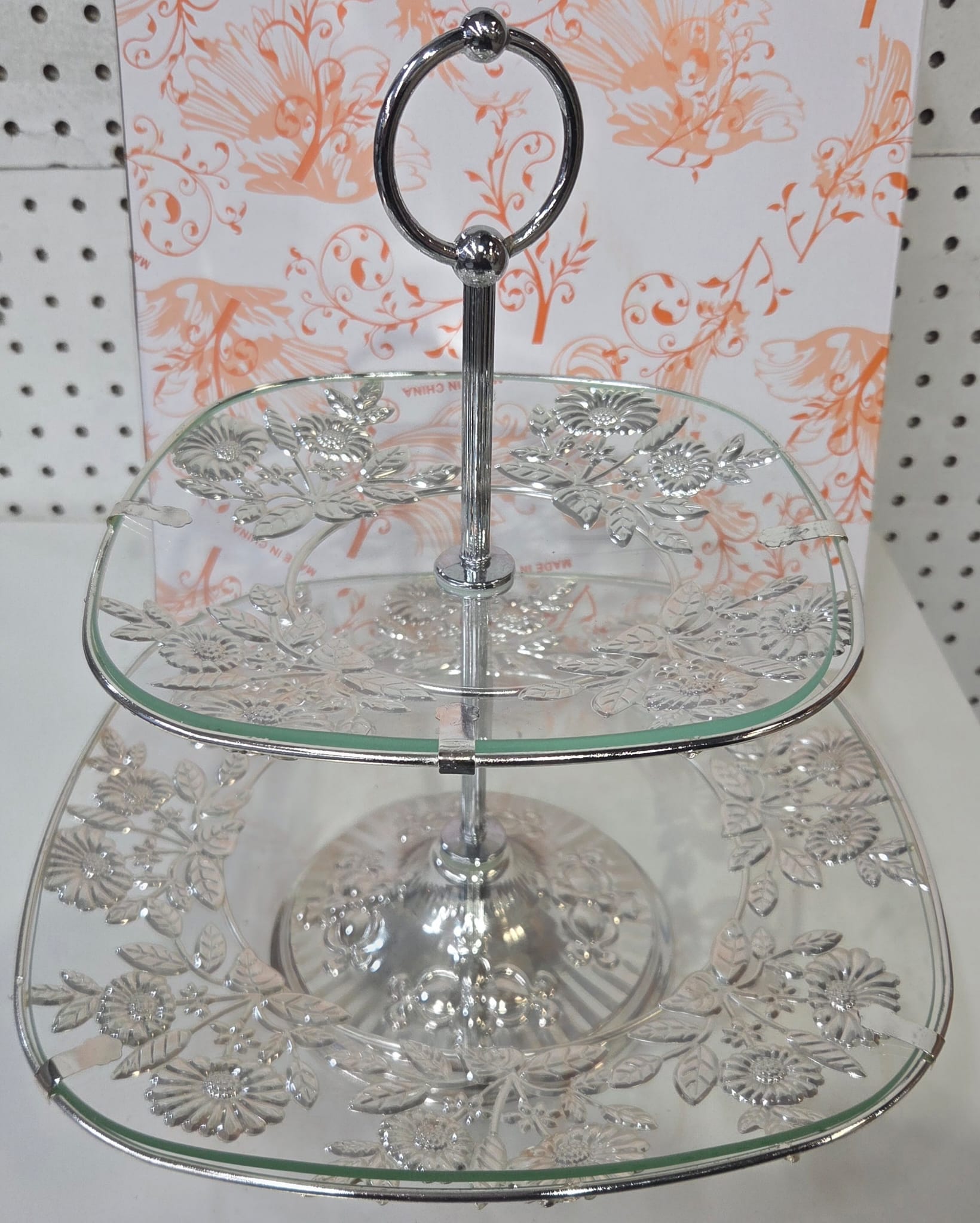 Glass Silver - Dessert Plates