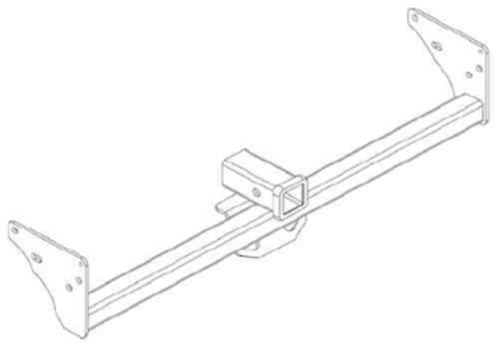 Curt Trailer Hitch Receiver LYAM-690 - Custom Fit