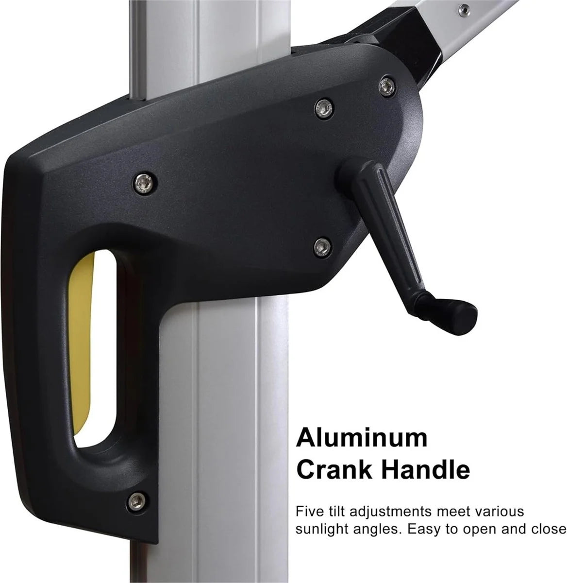 10ft Patio Umbrella Grey EN44436