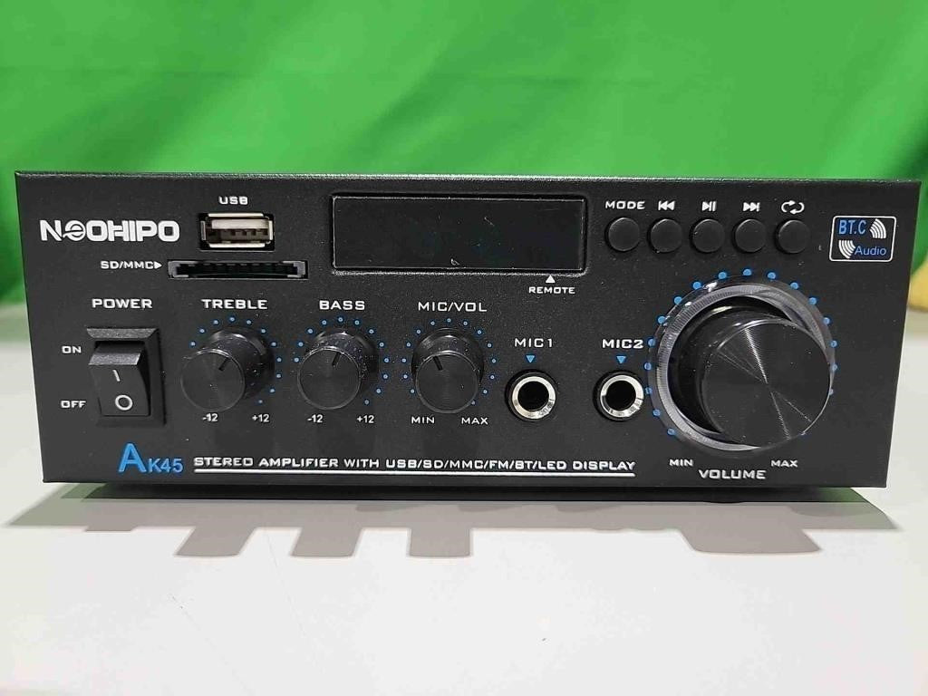 NOHIPO Stereo Receiver & Amplifier Home, Model AK-45