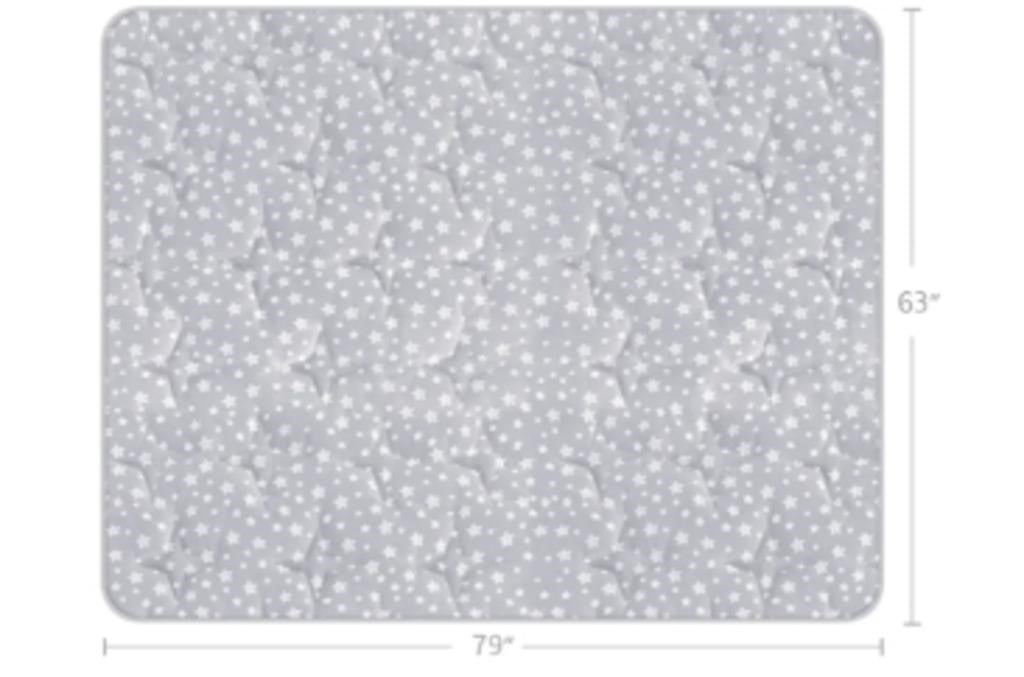Moonsea Baby Play Mat, Extra Large Thick Floor Play Mat, 79x63 Inches