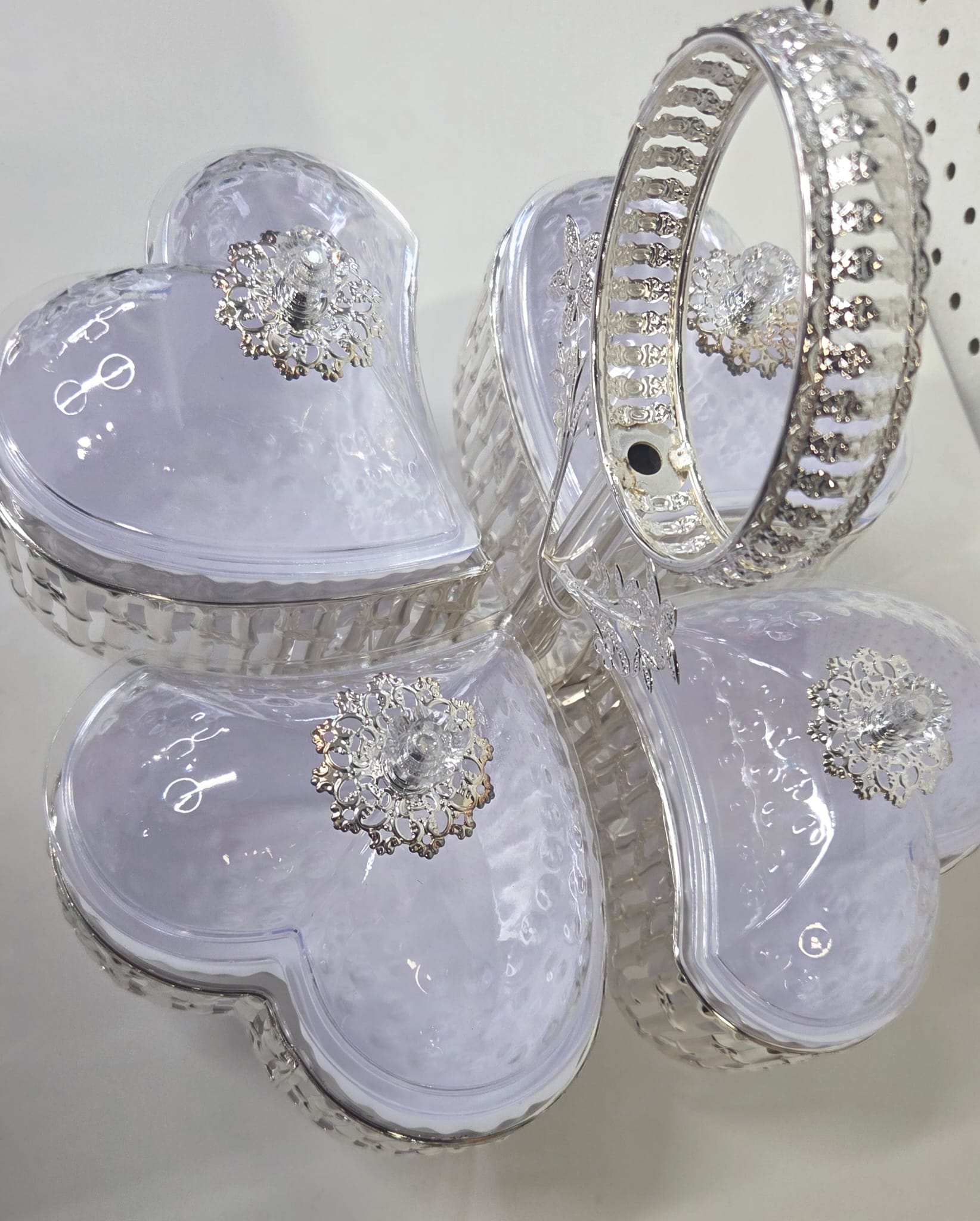 SILVER CANDY/DRY FRUIT HOLDER