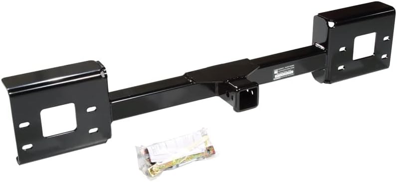 Reese Towpower 65022 2" Square Front Mount Hitch Receiver, Black, 9000 lbs.