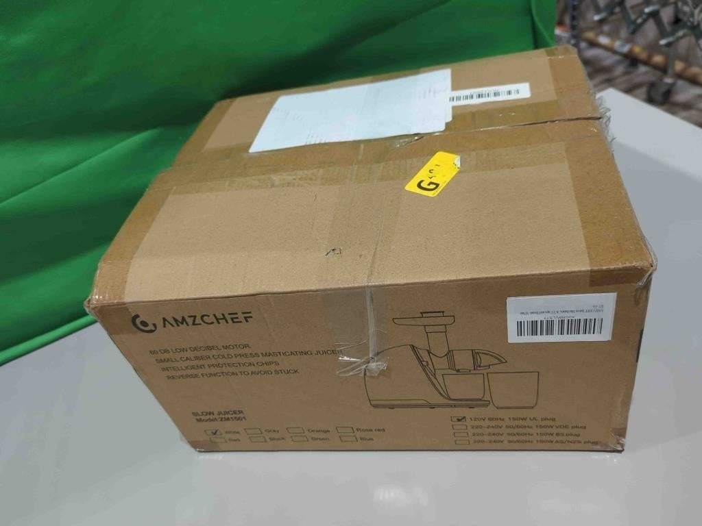 AMZCHEF Slow Juicer Machine - Masticating