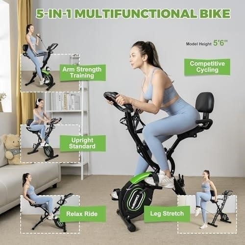 Caromix Folding Exercise Bike ER45932