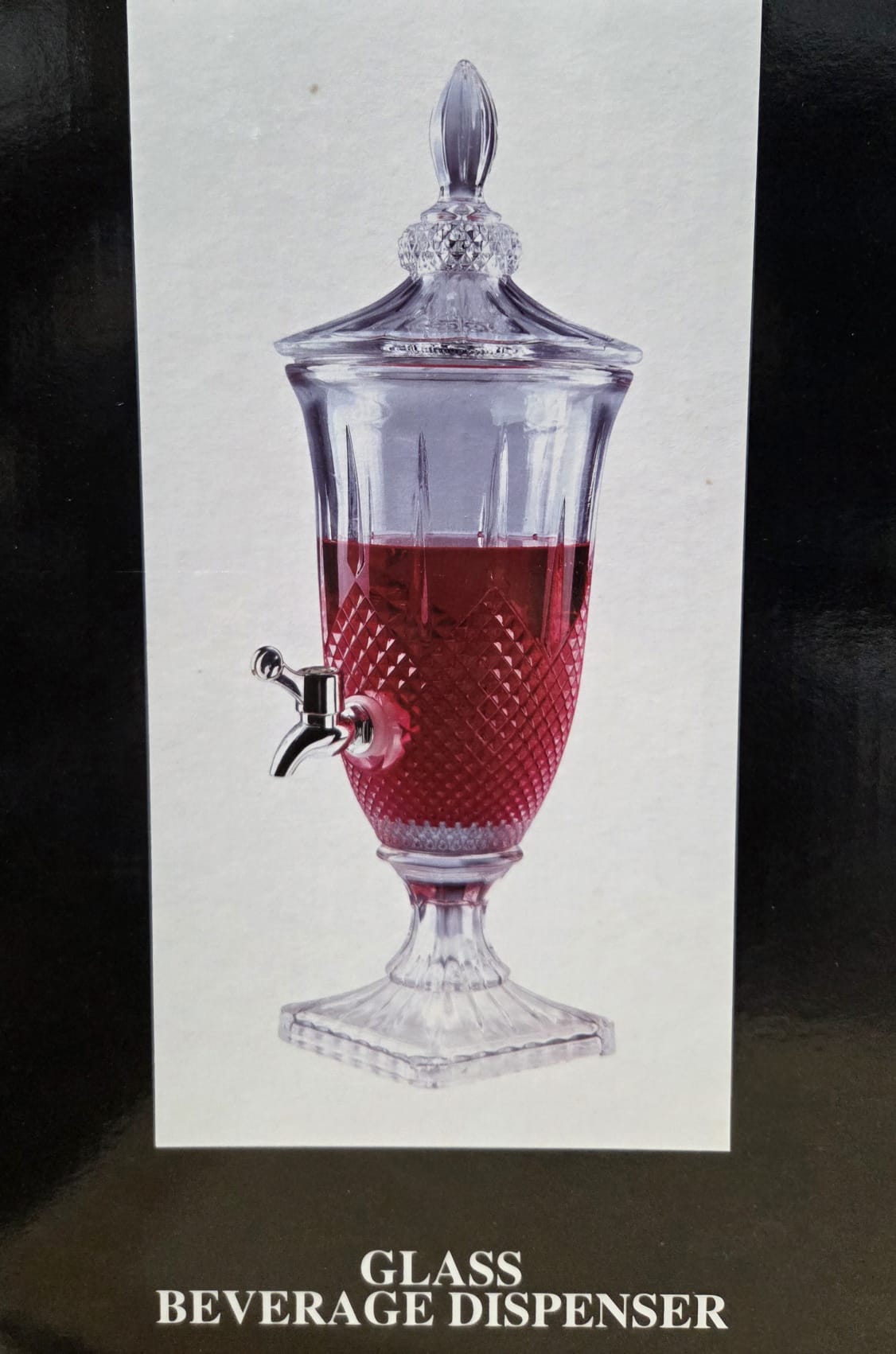 BEER TOWER DISPENSER 3L GLASS