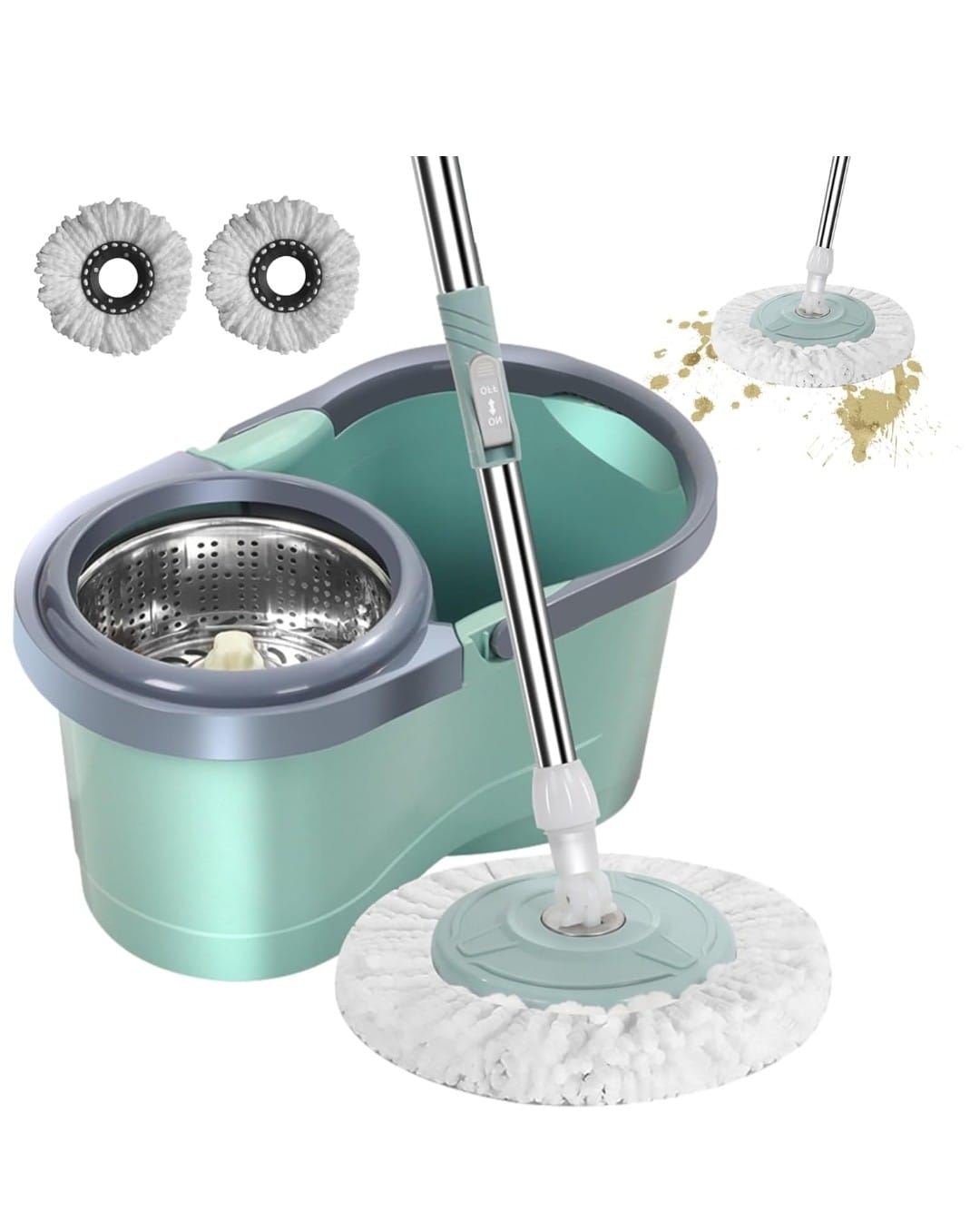 SPIN MOP ERGO CLEAN TWIST MOP SET