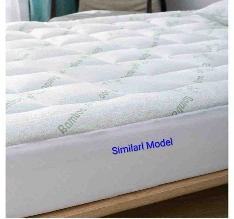 Lianlam Bamboo Full XL Mattress Topper for Back Pain