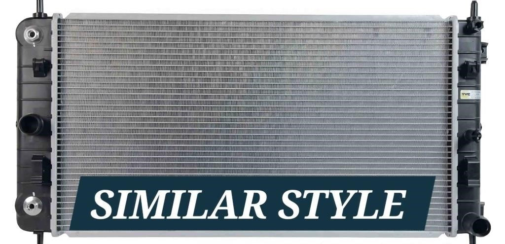 Row Plastic Aluminum Replacement Radiator. Compatibility: Unknown.