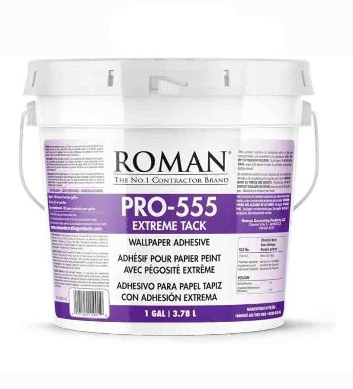 Roman PRO-555 Extreme Tack Wallpaper Adhesive Paste
