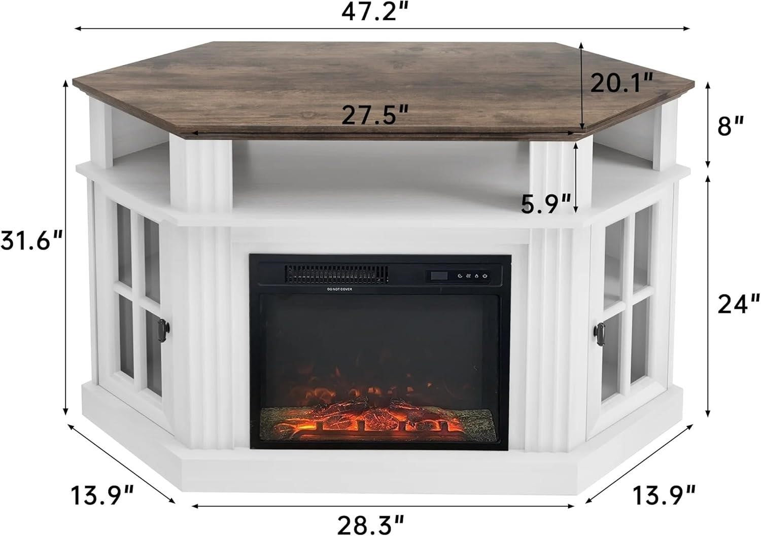 Corner TV Stand Only EM44553