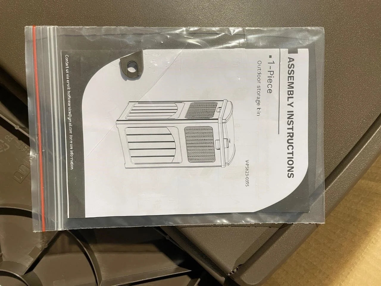 Outdoor Plastic Trash Can ER45815