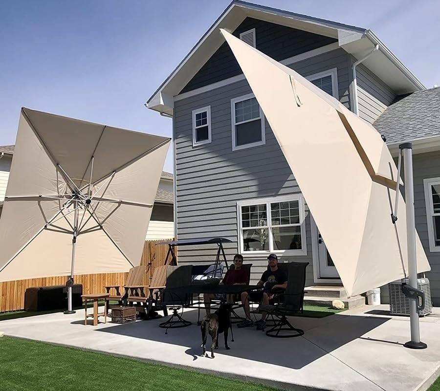 11ft Square Patio Umbrella EN44516