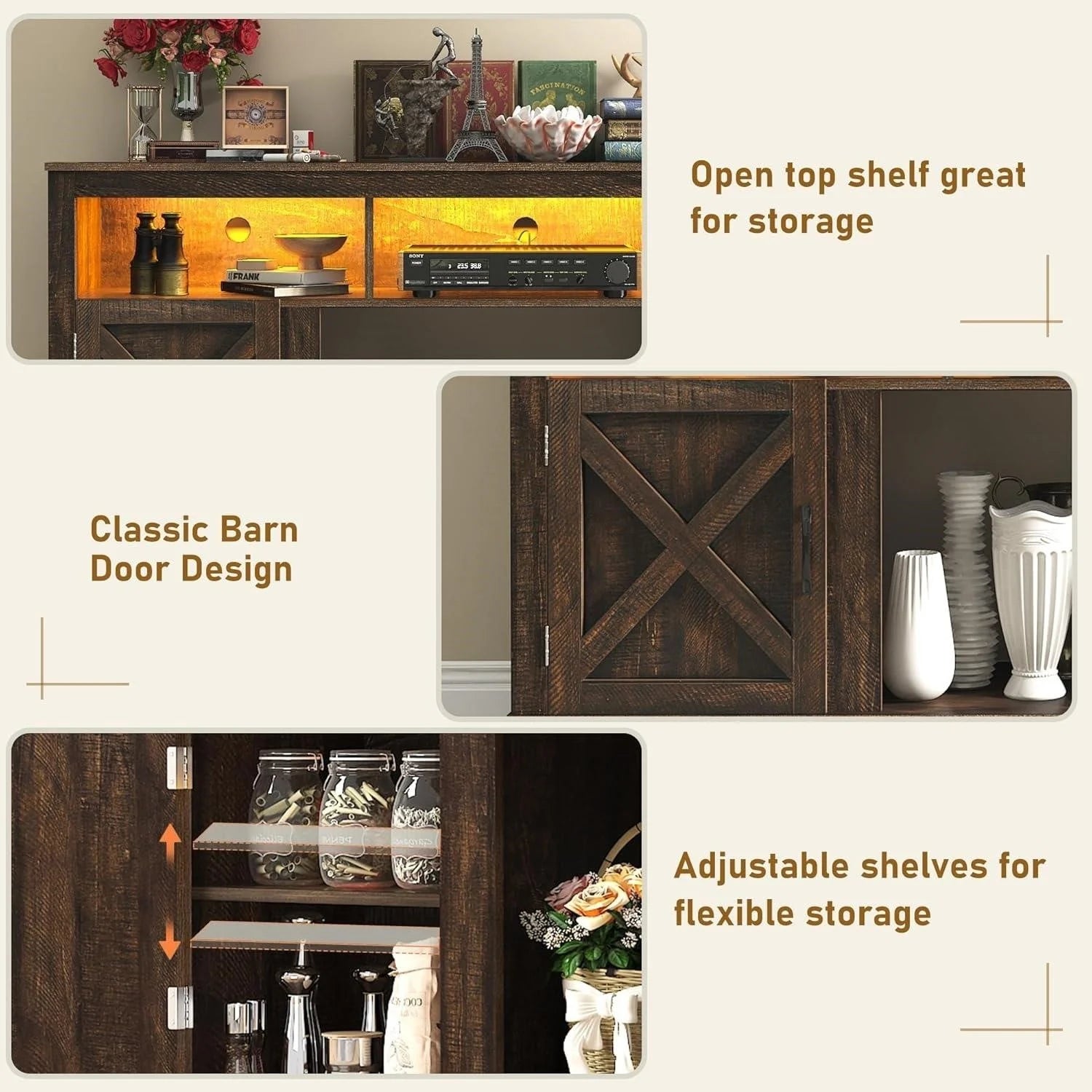 Farmhouse TV Stand EN44263