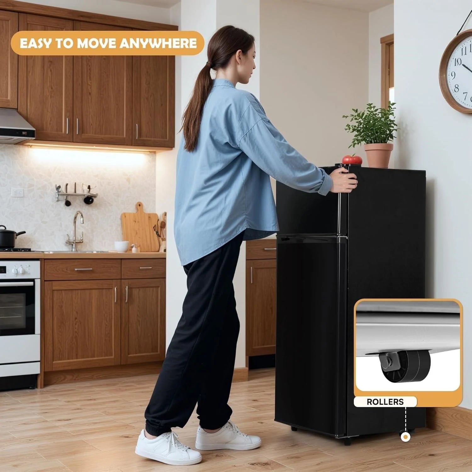 Manastin 4.4cuft Mini Fridge EM44394