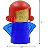 Angry Mama Microwave Oven Steam Cleaner Easily Cleans the Crud In Minutes Microwave O