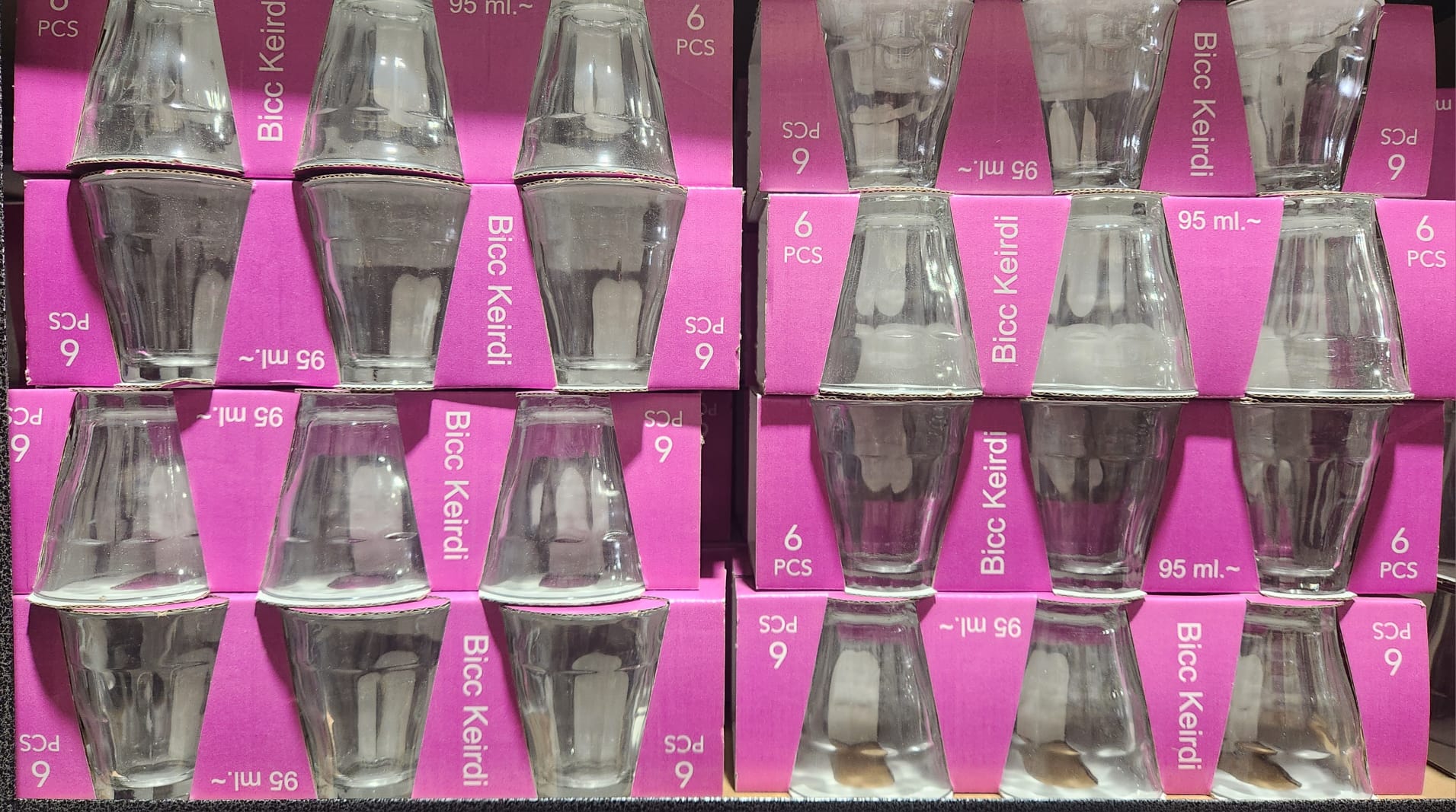 GLASS BICC KEIRDI 95ML.