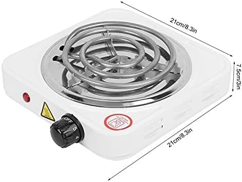 Electric Stove, Portable Hot Plate Single Tube Kitchen Single Burner Utensil Countertop Burners 11