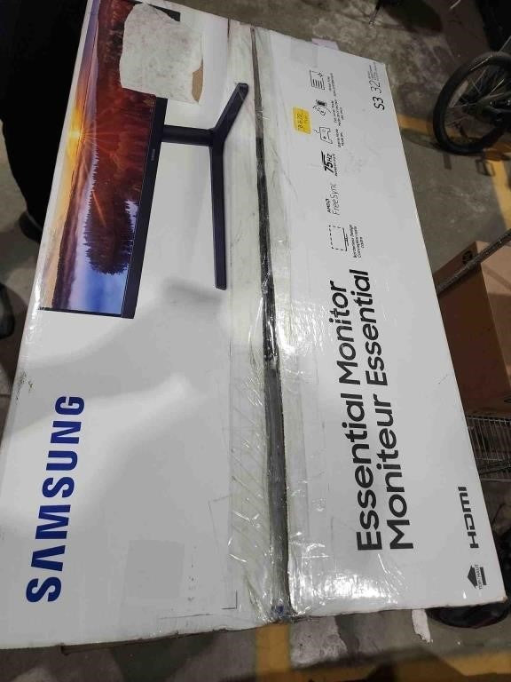 Samsung 24-inch Screen LED-Lit Monitor 5ms 75Hz Eye-Saver Mode with Freesync, LF24T350FHNXZA