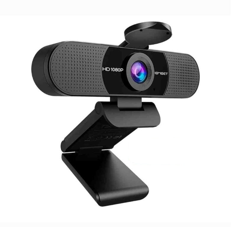 EMEET Webcam with Microphone, C960 W