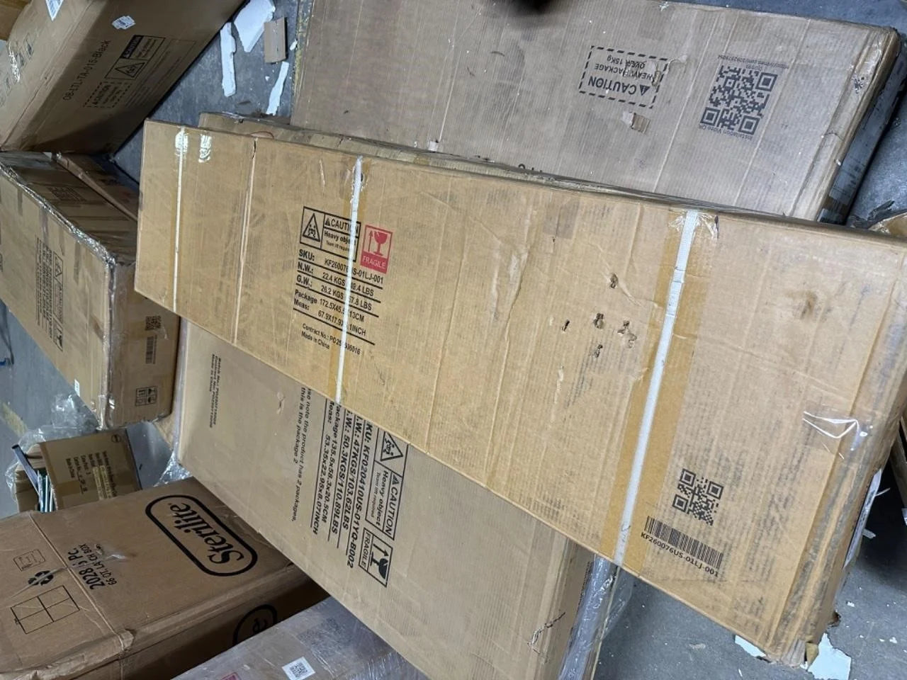 White Wood Entertainment Center EN44294