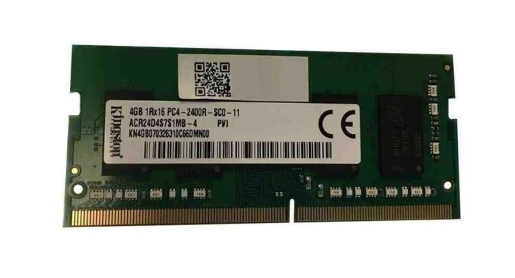 Kingston 4GB 1RX16 PC4-2400R-SCO-11 DDR4, # AC