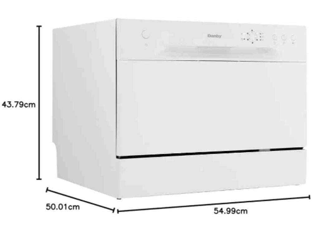 Danby DDW621WDB Countertop Dishwasher