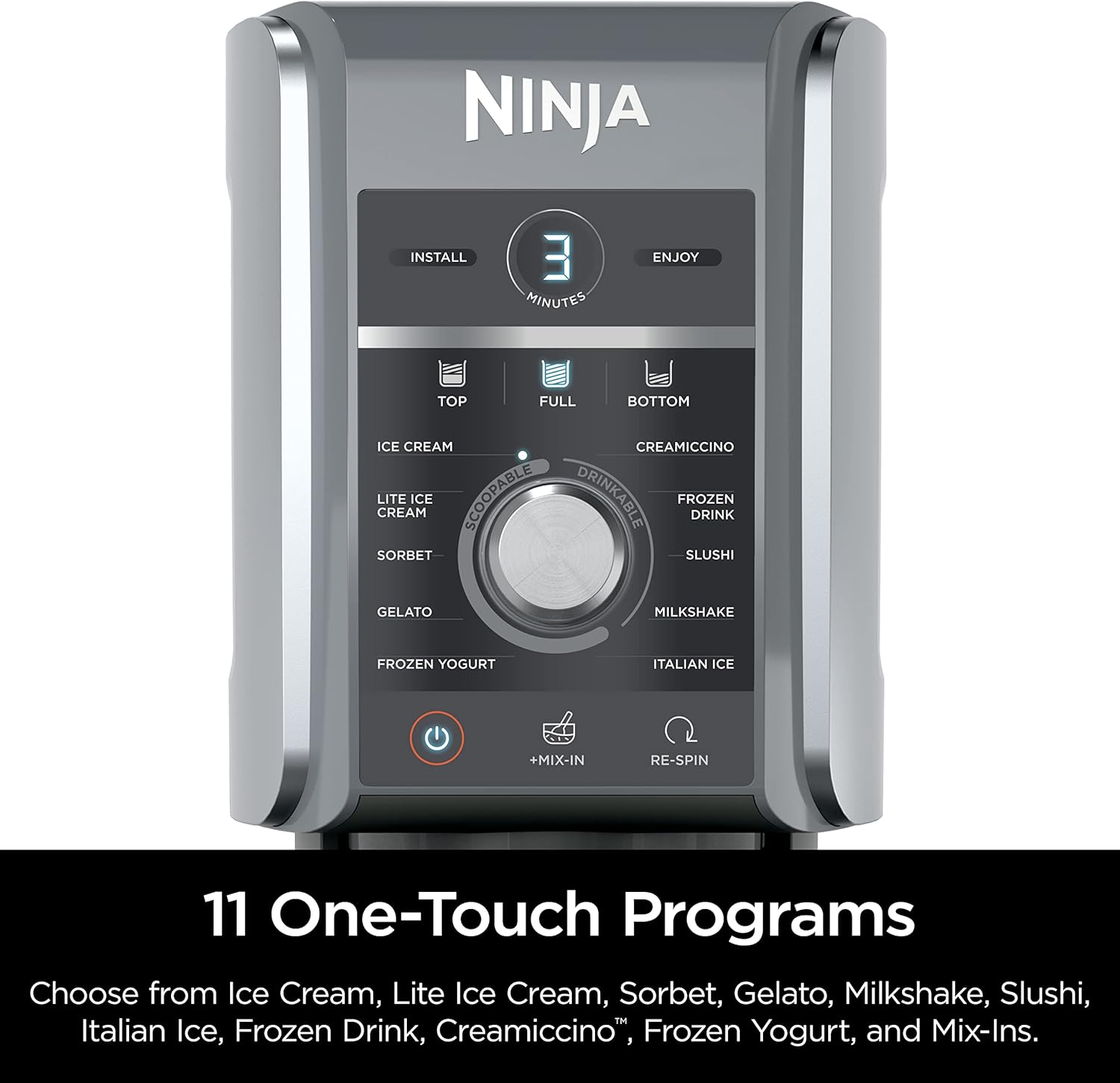 Ninja CREAMi Deluxe 11-in-1 Ice Cream
