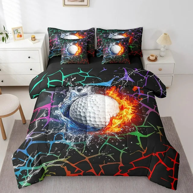 Erosebridal Ice Fire Golf, Twin 7 Piece