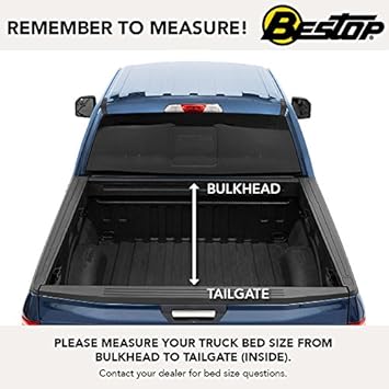Bestop 18205-01 ZipRail Tonneau Cover