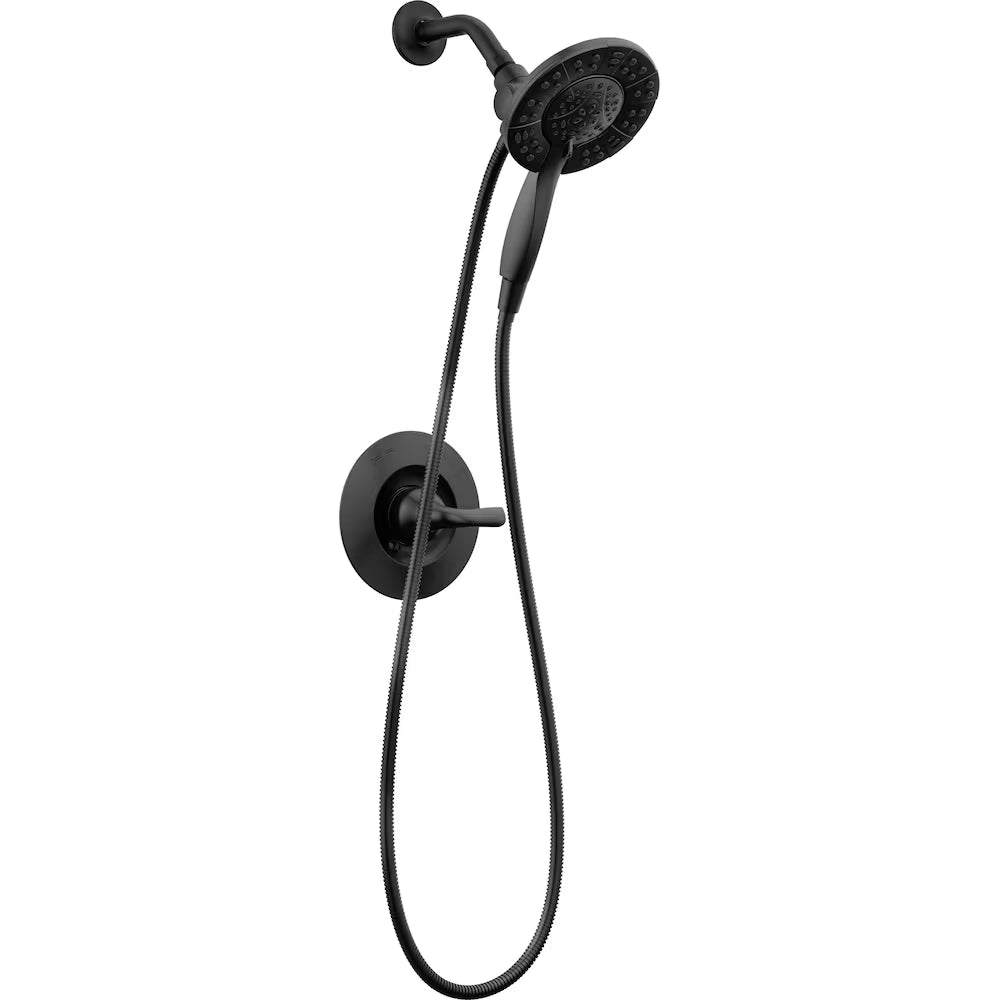 Delta Arvo In2ition 2-in-1 4-Spray Shower 1.75 GPM in Matte Black