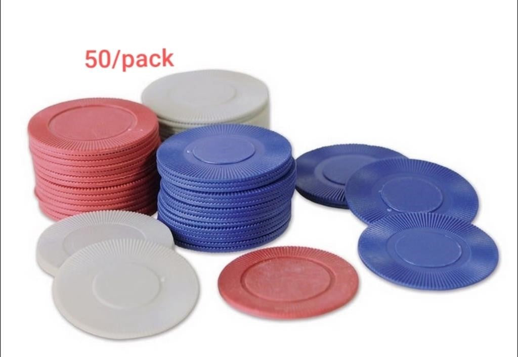Trump Poker Chips, 50/Pack