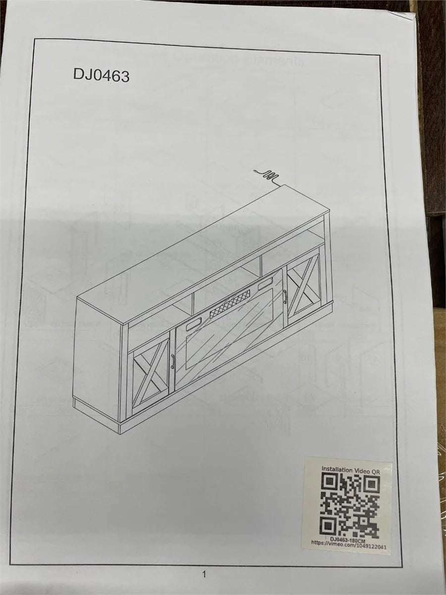 Farmhouse TV Stand EN44263
